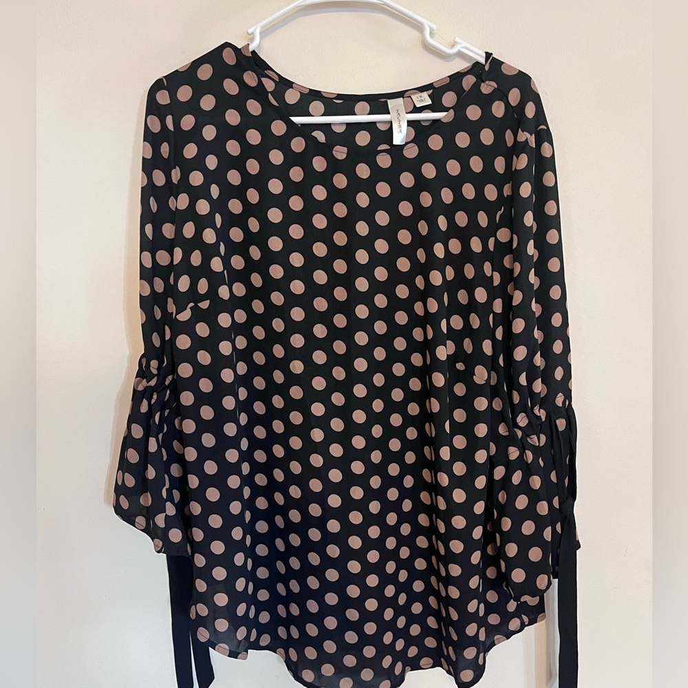 Polka Dot Women's Top